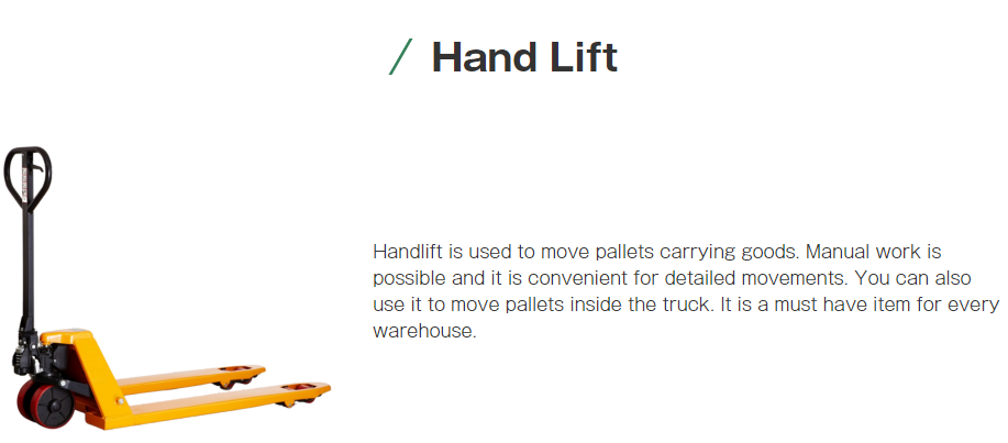 hand lift