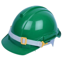 green helmet