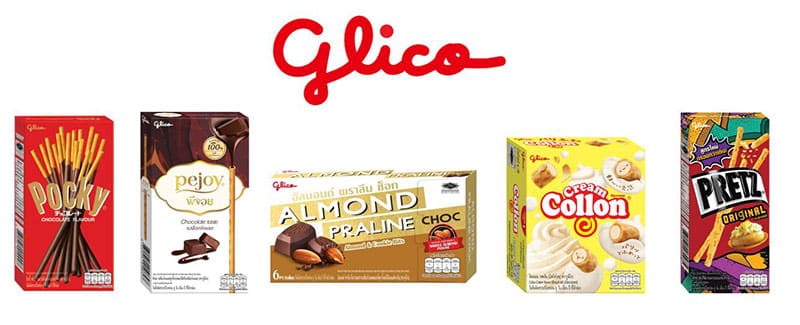 snacks manufactured by thai glico